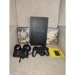 Console ps2 + 2 jeux playstation 2 + carte mémoire Console ps2 + 2 jeux playstation 2 + carte mémoire