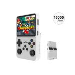 Console rtro gaming - cran hd 35 - 15000 jeux - blanc