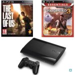 Console de salon - sony - ps3 - 12 go - the last of us goty - uncharted 3