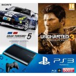 Console salon - sony - ps3 - 320 go - noir - uncharted 3 goty - gran turismo 5 Console salon - sony - ps3 - 320 go - noir - uncharted 3 goty - gran turismo 5