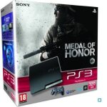 Console salon - sony - ps3 slim - 320 go - noir - pack avec medal of honor Console salon - sony - ps3 slim - 320 go - noir - pack avec medal of honor