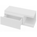 Console suspendue blanche picco pour le couloir Console suspendue blanche picco pour le couloir