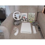 Console de jeux - wii - mario kart - couleur blanche - inclus 1 jeu surprise - livraison express 72h