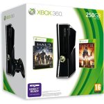 Console xbox 360 250 go - microsoft - spciale - noir - fable iii - halo reach