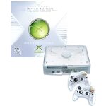Console xbox crystal: edition limit�e 2 manettes