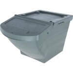 Conteneur � aliments empilable kerbl - gris - 60 l