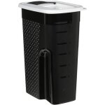Conteneur  croquette b&w chat / chien 41 l - 19. 5 x 13. 6 x 38 cm