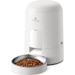 Conteneur � croquettes petlibro air 2l blanc - distributeur automatique - programmable 6 repas / jour ...