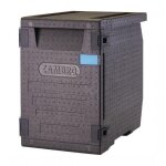 Conteneur isotherme frontal - cambro - gobox gn 1 / 1 86 l - 4 x gn1 / 1 100 mm - epp - maintien >4h