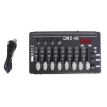 Contrleur dmx mini dj lumires contrle de la console dmx512 projecteur laser  lumire de scne  led ...