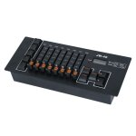 Contrleur dmx - uking 40 canaux dmx512 console rechargeable - idal pour dj professionnels