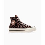 Converse bottes chuck taylor all star lift platform leopard remix