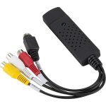 Convertisseur audio vido usb 2. 0adaptateur de graveur de capture vido format vhs vers dvd numrique ...