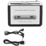 Convertisseur de cassette usb portable - convertisseur de cassette vers mp3 - universel enregistreur ...