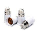 Convertisseur de douille de lumi�re b22 � e27 ampoule � vis de la douille adaptateur lampe porte lampe ...