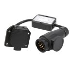 Convertisseur lectrique pour feux de remorque connecteur rond europen  13 broches vers amricain  ...