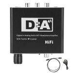 Convertisseur numérique à analogique audio rca 35 mm jack coaxial câble optique décodeur adaptateur Convertisseur numérique à analogique audio rca 35 mm jack coaxial câble optique décodeur adaptateur