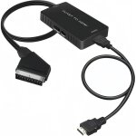 Convertisseur pritel vers hdmi avec commutateur 720p / 1080p - adaptateur pour moniteur tv projecteur ...