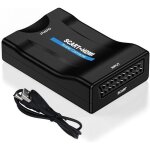 Adaptateur scart vers hdmi - convertisseur - 720 - 1080p - audio vid�o - compatible sky hd blu ray dvd ...