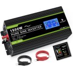 Convertisseur pur sinus novopal 1500w 12v 220v avec t�l�commande et �cran lcd