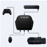Convertisseur - convertisseur souris et clavier - compatible ps4 xbox one switch ps3 xbox 360 - noir ...