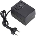 Convertisseur de tension 220v vers 110v transformateur 300w adaptateur de prise eu pzcc