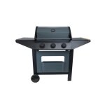 Cookin garden barbecue gaz sur pied 3 feux - am253t