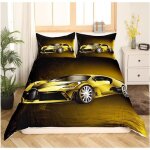 Cool speed racing parure de lit 90x190 cm voiture sport extr�me housse de couette pour enfant gar�on ...