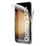 Coque 360 degr pour samsung galaxy s23 plus 5g - coque de protection integrale transparente avant et ...