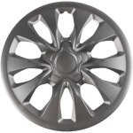 Coque - carenage start enjoliveur de roue simple anthracite monte carlo 15 en abs