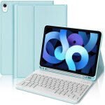 Coque clavier - e. f. connection - pour ipad air 11 (m3 / m2) / ipad air 4 / 5 109 - cuir synth�tique ...