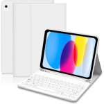 Coque clavier pour ipad 10 / 11�me g�n�ration (10. 9 pouces 2022 / 11 pouces a16 2025) azerty layout ...