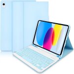 Coque clavier pour ipad 10eme generation 10. 9 2022 / (a16) 11eme generation 11 2025 - coque clavier ...