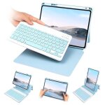 Coque clavier pour ipad 10me gnration azerty franais clavier intelligent et insert crayon pour ipad ...