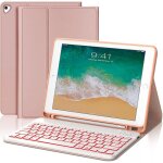 Coque clavier pour ipad 6 / 5 eme generation / pro 9. 7 / air 2 / air 1 9. 7 tui keyboard 7 couleurs ...