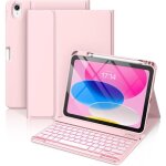Coque clavier pour ipad a16 11 / 10 me generation (11 pouces 2025 / 10. 9 pouces 2022)7 couleurs rtroclair ...