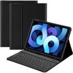 Coque clavier - pour ipad air 11 pouces / 109 pouces - cuir pu - bluetooth azerty - support r�glable