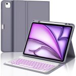 Coque clavier ipad air 13 pouces azerty clavier rtroclair 7 couleurs clavier dtachable sans fil bluetooth ...