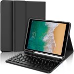 Coque clavier - cuir pu - ipad air 3 / pro 105 - clavier bluetooth azerty - support pliable - lger