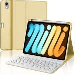 Coque clavier pour ipad mini 7 (a17 pro) 2024 / mini 6 8. 3 azerty clavier bluetooth dtachable pour ...