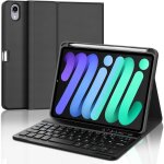 Coque clavier ipad mini a17 pro 7 / 6 8. 3 poucesrechargeable etui clavier azerty dtachable pour ipad ...