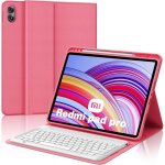 Coque clavier pour redmi pad pro 12. 1 pouces 2024 / poco pad 12. 1 azerty fran�ais clavier bluetooth ...