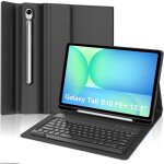 Coque clavier pour samsung galaxy tab s10 fe + / s10 fe plus 13. 1 2025azerty fran�ais clavier bluetooth ...