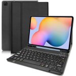 Coque clavier pour samsung galaxy tab s6 lite 104 2024 / 2022 / 2020 azerty franais clavier bluetooth ...