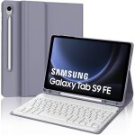 Coque clavier pour samsung galaxy tab s9 fe 10. 9 2023 azerty franais clavier magntique dtachable ...