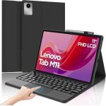 Coque clavier avec trackpad pour lenovo tab m11 11 2024 azerty franais clavier avec touchpad e porte ...