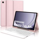 Coque clavier avec trackpad pour samsung galaxy tab a9 + / a9 plus 2023 11 pouces azerty fran�ais clavier ...