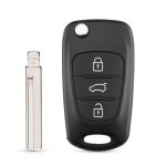 Coque de cl� � distance rabattable pour kia k2 k5 soul sorento rio picanto ceed cerato sportage cerato ...