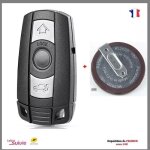 Coque cl� t�l�commande + batterie vl2020 pour bmw e81 e87 e90 e92 e60 x5 x6