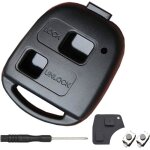 Coque cl� toyotacompatible pour toyota yaris corolla avensis rav4 celica camry echo pradoboitier cl� ...